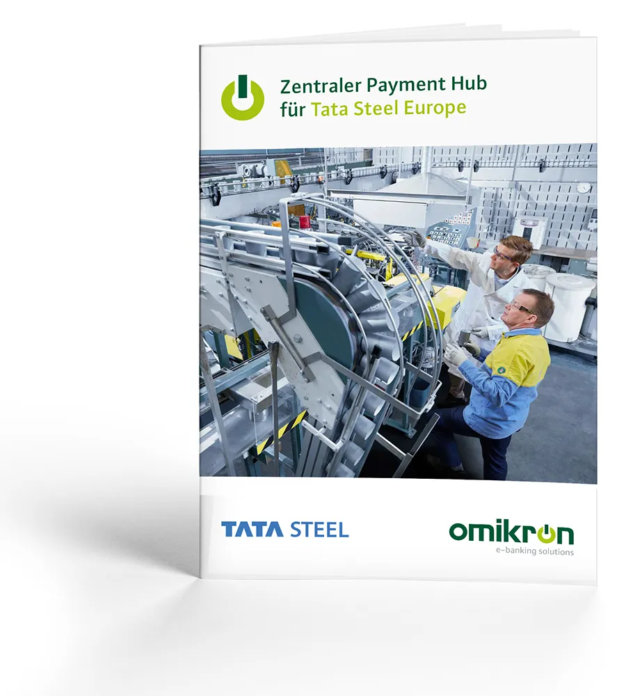 Erfolgsgeschichte zur Einführung eines Payment Hub bei Tata Steel Europe anfordern