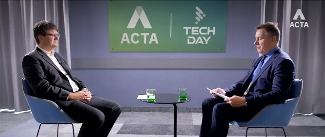 Video of TMI interview with Omikron on the occasion of ACTA TECH DAY 2022